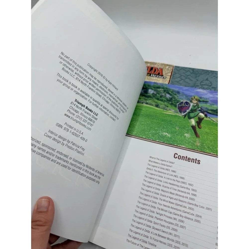 Lot 3 Legend Of Zelda Official Game Guides 30th Unofficial Tri Force Spirit Book
